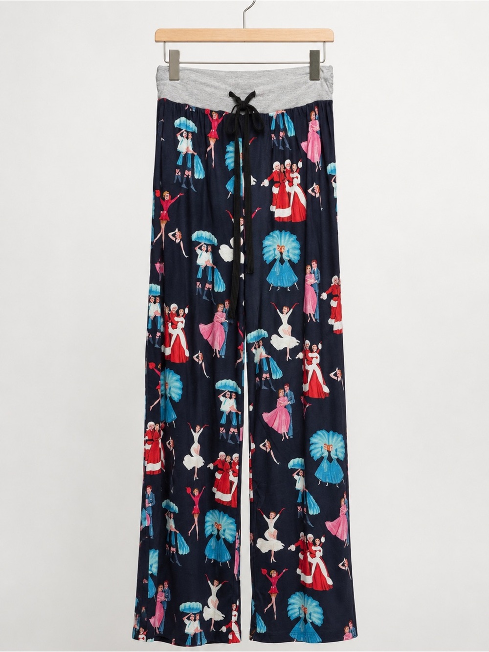 SHESHOW Christmas Dancer Print Lounge Pajama Pants NWT Size Small